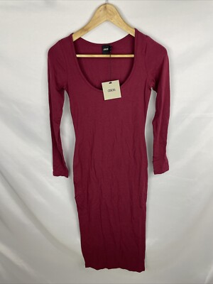 asos red bodycon dress Buy Women Black Ribbed V-Neck Full Sleeves Bodycon Dress Online at Best  Price