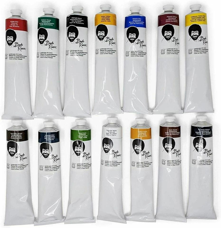 Bob Ross Landscape Oil Colour Paint - Individual Colour - 200ml Tube