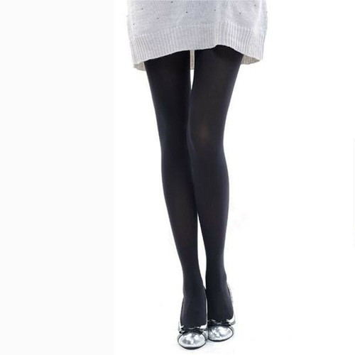 Women Ladies Thick Tights Stockings Opaque Pantyhose Footed Socks Solid Color - Picture 14 of 22