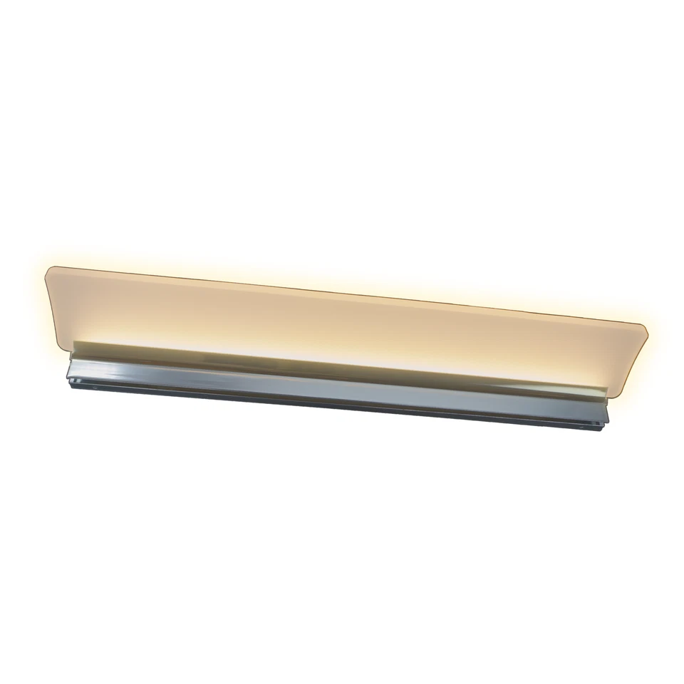 LED 450mm Bad Spiegel-Leuchte Bad-Leuchte Spiegellampe Aufbau-Leuchte verchromt - Bild 1 von 1