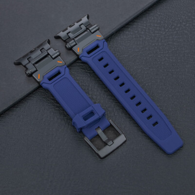 Metal+Silicone Strap for Apple Watch Ultra3 49mm 11 10 9 8 SE 7 6 5 46 45mm Band