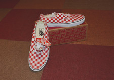 Vans Sneaker Klassiker in Rot/Wei&szlig; Gr. 41 US 8,5 / 10  Authentic Neuw