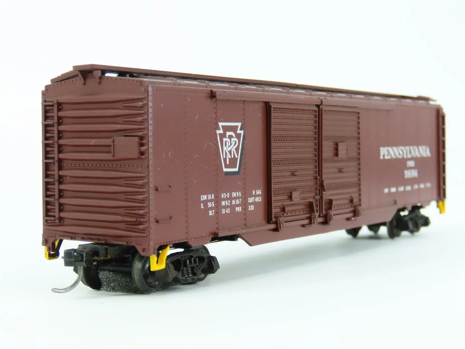 Coche de caja de doble puerta ferrocarril Pennsylvania Athearn PRR escala HO #58104 Foto 4 de 4