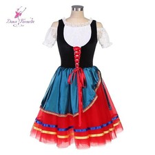 Romantic Ballet Tutu Dress Dancewear Girl Dance Costume Performance Dancewear