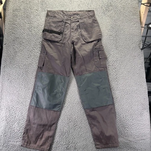 Skylinewears Pant Mens 36x34 Brown Cotton Cargo Straight Leg Utility Workwear