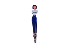 LADY TWEEZERS BY BEAUTY SECRETS SLANTED TIP "WORTHY" NEW