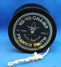 VINTAGE FRANKIE SMITH DUNCAN PROMO YO YO CHAMP 1982 FRILLS RECORDS