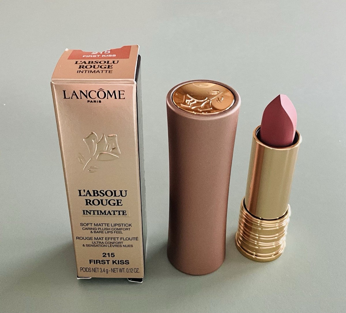 Lancome L'Absolu Rouge Intimatte Soft Matte Lipstick, #215 FIRST