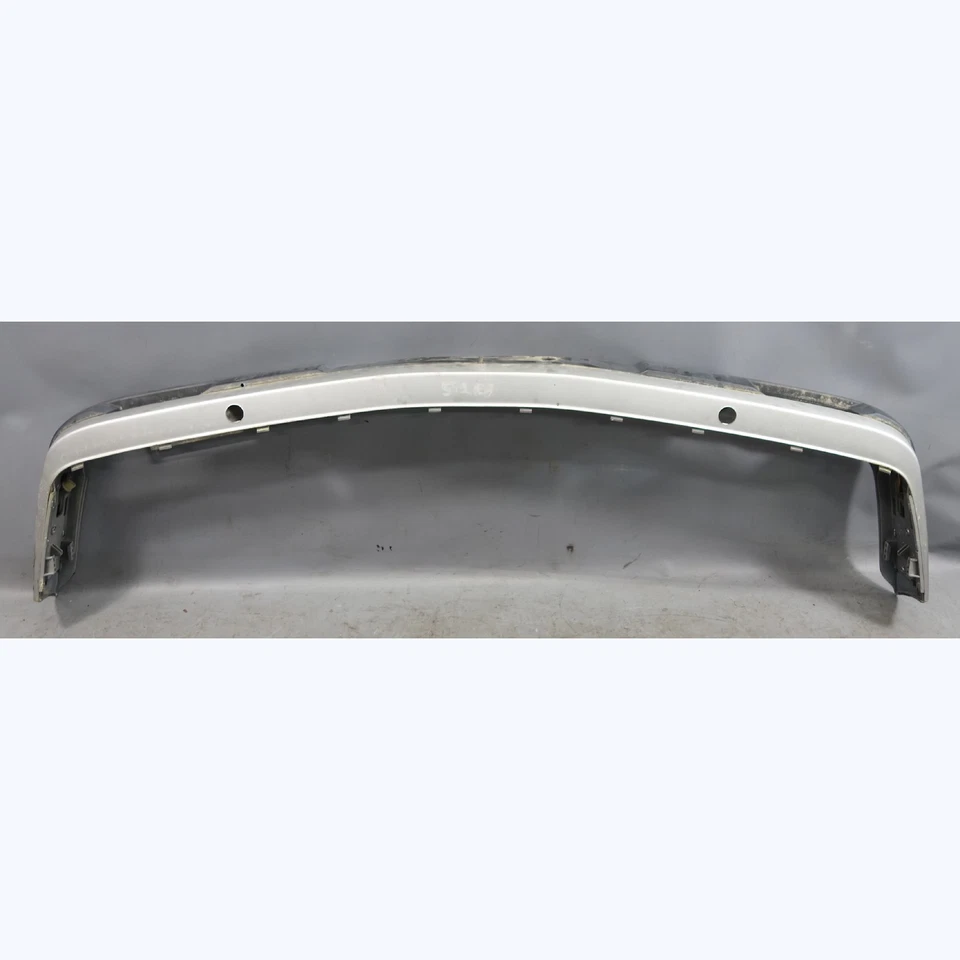 Cubierta de parachoques delantero de plástico tardío para BMW E30 serie 3 dañada 89-93 plateada OEM Foto 3 de 4