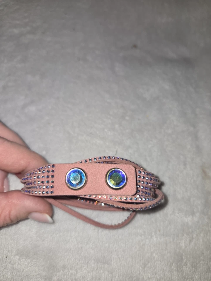 Swarovski Armband Vintage Leder, Wie neu - Bild 2 von 4