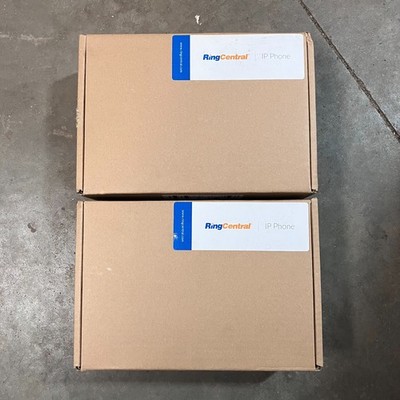 Lot of 2 POLYCOM VVX311 Desktop IP POE PHONE - NEW, Unused Open Box