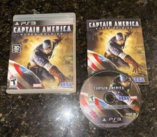 Captain America: Super Soldier (Sony PlayStation 3, PS3, 2011) CIB Complete Mint