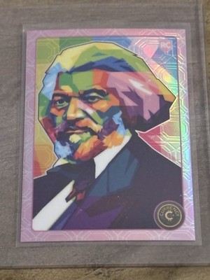 Cardsmiths Currency Series 5 Frederick Douglass #107 Pink Topaz Gemstone