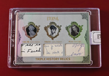 2024 Eternal Cuts Triple History Relics Marilyn Monroe Audrey Hepburn 19/50