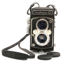 Yashica-D TLR Medium Format 120 Film Camera Copal-MXV Yashikor 80mm f3.5 Service