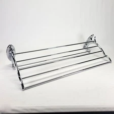 Ginger Bath Circe 24" Hotel Towel Shelf W/ Towel Bar Polished Nickel Finish