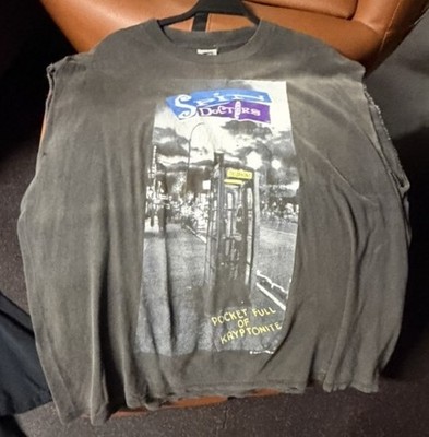 Spin Doctors Pocket Full Of Kryptonite 1993 Summer Tour Sleeveless Shirt Sz XL