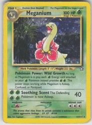 Meganium 11/111 Neo Genesis Holo Rare