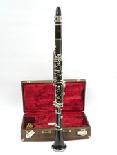 Vintage Normandy Noblet Paris Wooden Bb Clarinet