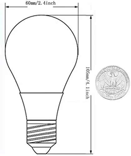 12V Low Voltage LED Light Bulbs - Daylight 7W(Only for 12-36V), Pack of 2 - Image 4 of 4