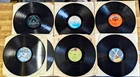 Floyd, Pistols, Vinyl Records Job Lot 6 rock LPs *NO SLEEVES*SEE DESCRIPTION*