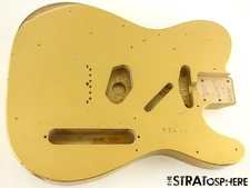 Fender Custom Shop SR25 Tele Pro 2025 Relic BODY, Tele Nitro HLE Gold