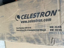 Vintage Celestron CG5 Equatorial Computerized Mount Telescope CG-5 with Box