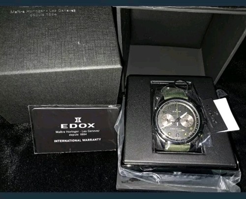 Edox Chronorally Chronograph watch quartz 42mm. - Picture 1 of 3