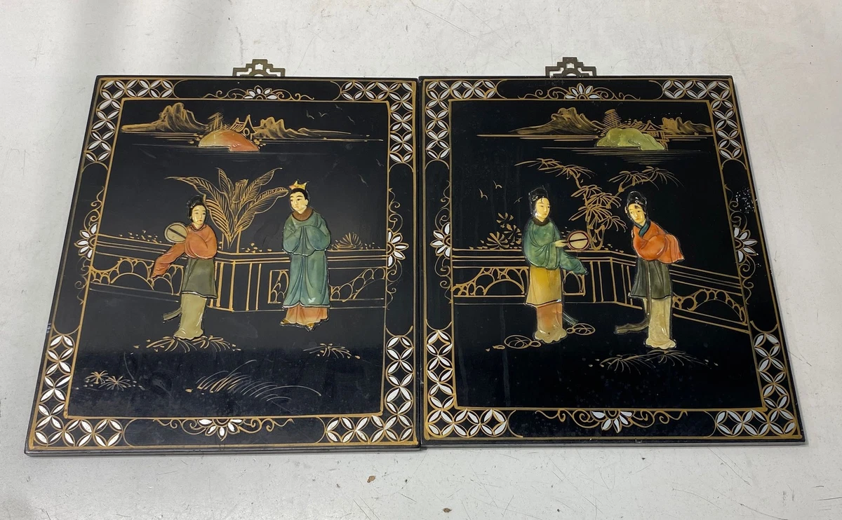 金色中国木制古工艺品| eBay