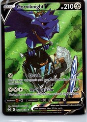Corviknight V TG18/TG30 Silver Tempest Trainer Gallery Holo