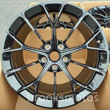 21 New Gloss Black Forged Wheels Rims Fits Aston Martin Vantage 21x10 21x11.5