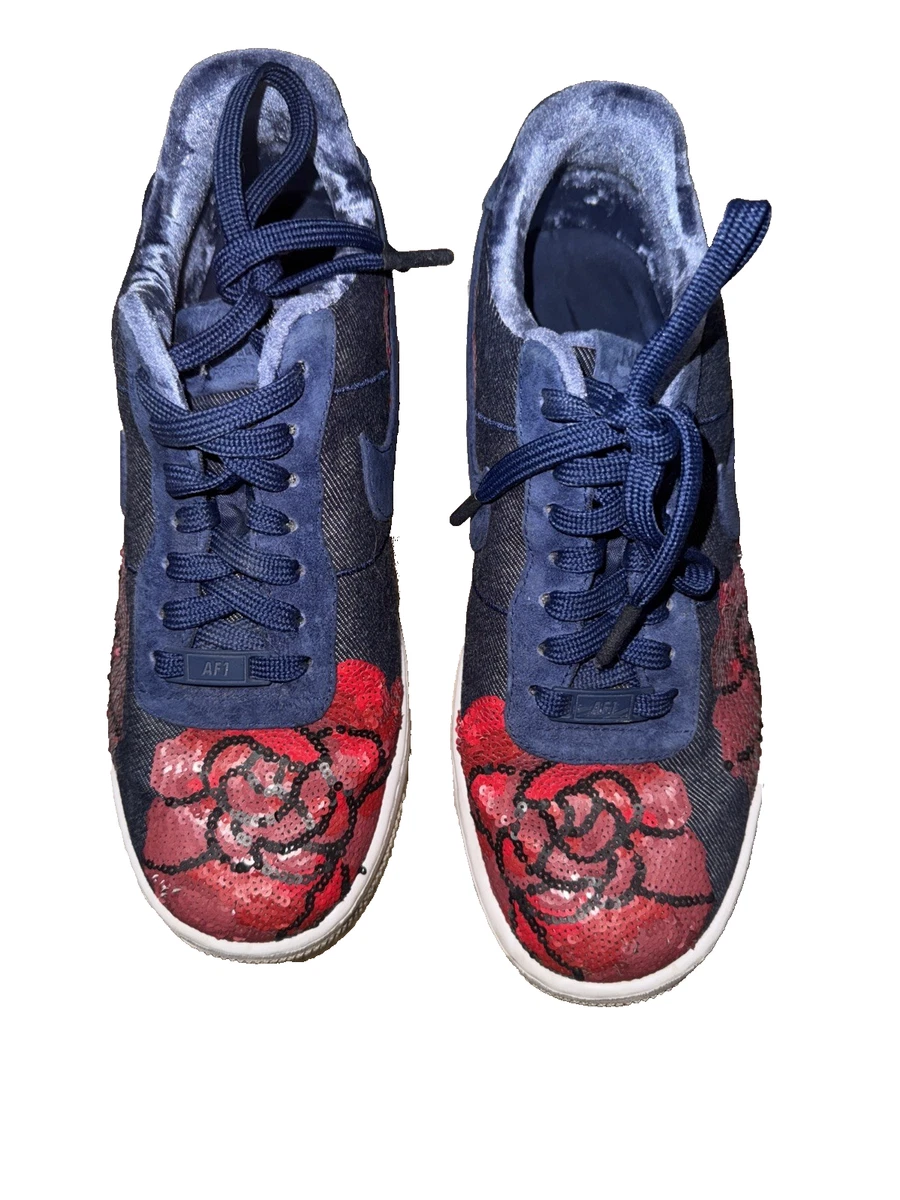 Nike Air Force 1 Floral Sequin 2017 - 898421-401 W for sale | eBay