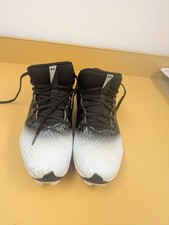 Buty męskie Under Armour Spotlight Lux Mc 2.0 rozmiar 11,5 czarne białe knagi piłkarskie