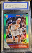 2019-20 Panini NBA HOOPS PRIZM Premium Stock Vince Carter #199 BMG 10 GEM MINT