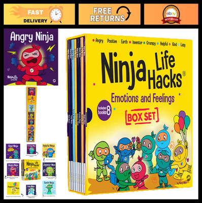 Emotions & Feelings 8 Book Box Set - Angry, Positive, Grumpy, Kind & More!