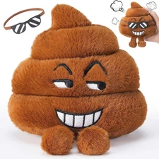 Farting Santa Poop Emoji Toy -30 Funny Fart Sounds, Xmas Poop Toys, Funny Dog...