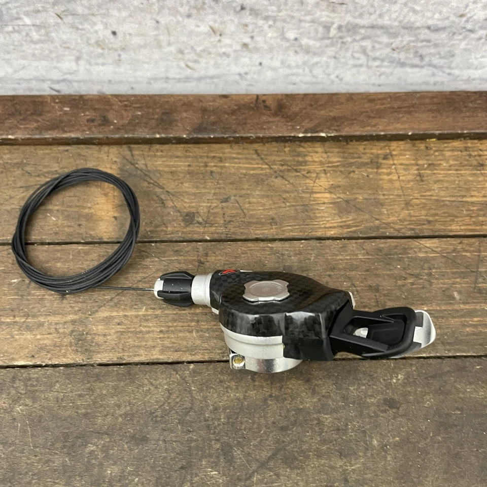 SRAM X0 2x 2-Speed Front Trigger Shifter Carbon Fiber Left MatchMaker MTB - Image 4 of 4