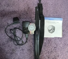 Garmin Forerunner 110 GPS-enabled Sport Watch with Charger and Strap