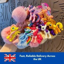 My Little Pony Keychain Toy Figures Rainbow Dash Twilight Sparkle Pinkie Pie Kid