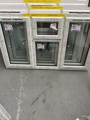 Nagelneues weißes UPVC-Fenster 1755 x 1045 mm nur 269 £