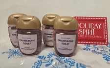 Bath and Body Works Hand Sanitizer Champagne Toast Set Of 4
