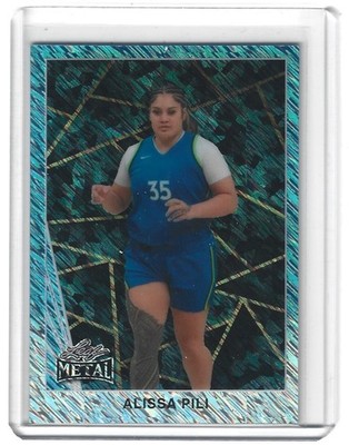 2024 Leaf Collective Multi-Sport Alissa Pili Base 90B-4 Light Blue Shimmer 1/1