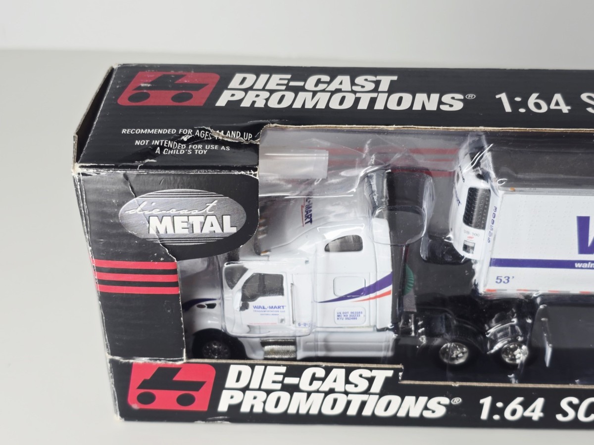 DCP Die-Cast Promotions - Walmart Semi Tractor Trailer - 1