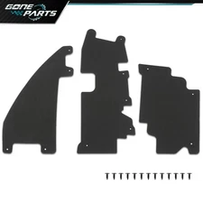 Fits 09-14 Ford F150 09-14 Raptor 3Pc Rad /Grille Air Deflector Set w/ Fasteners