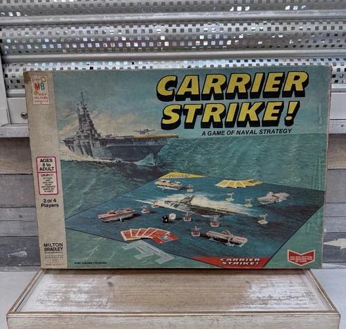 Carrier Strike! Board Game by Milton Bradley, Vintage 1977