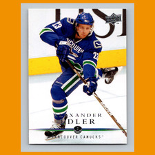 Alexander Edler #9 2008-09 Upper Deck Vancouver Canucks Hockey Card NHL