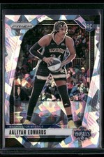 2024 Panini Prizm WNBA #70 Aaliyah Edwards Ice Prizms