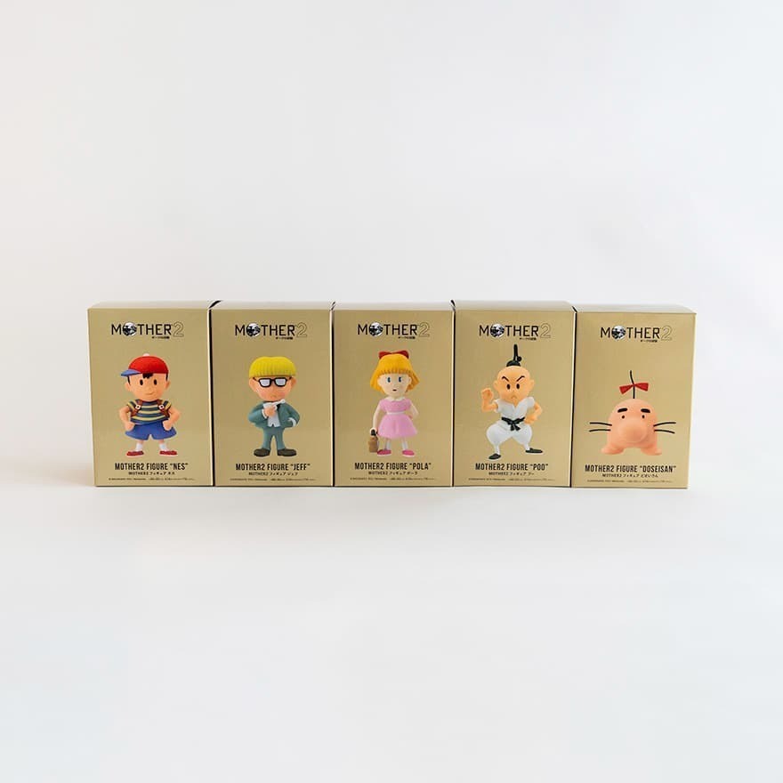 MOTHER 2 3D 5 Figure Set GOLDBOX series EARTHBOUND Hobonichi NEW