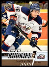 2017-18 Upper Deck CHL Damien Giroux Rookie Saginaw Spirit #381
