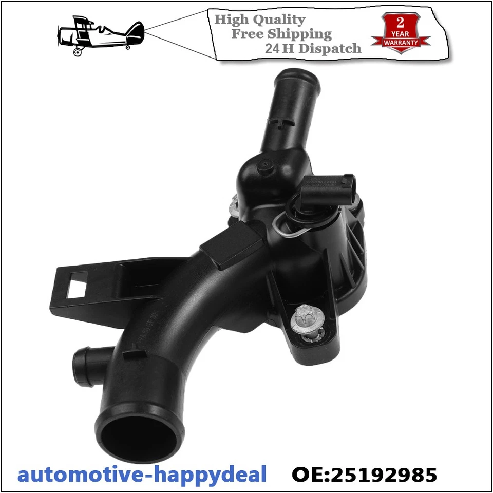 For Vauxhall Corsa D/E Astra J Meriva 1.2 1.4 Coolant Flange Water Outlet - Image 2 of 4